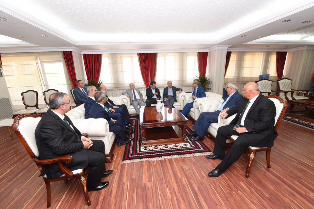 Batman'da ilk ziyaretimiz Valiliğimize oldu.