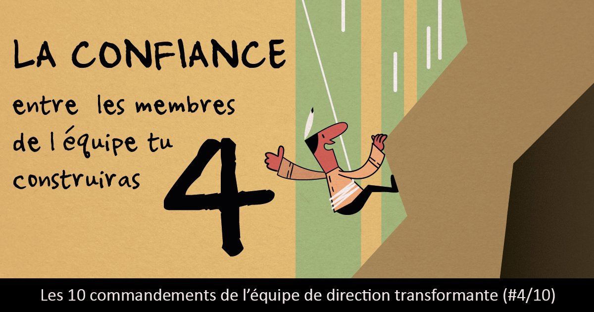 just_Yuman's tweet image. [SÉRIE] L'#équipeDeDirection Transformante : 
#4 | La #confiance entre les membres de l'équipe tu construiras !
 bit.ly/2s0rDy2