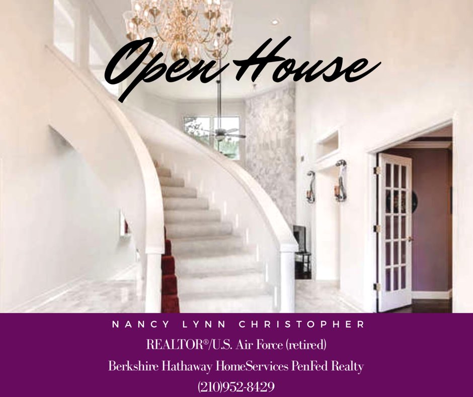 SATXProperties's tweet photo. #OpenHouse Sat &amp; Sun 12-3! 4 bdr 3.5 bath &amp; 3 living areas in park-like setting. 1511 Cloud Gate #SanAntonio #MilitaryRealtor #RealEstate https://t.co/xKgwICFMLv