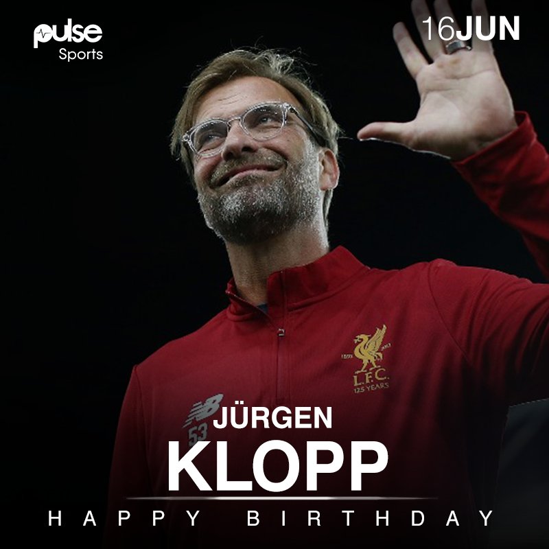 Happy 50th birthday to Jurgen Klopp! 