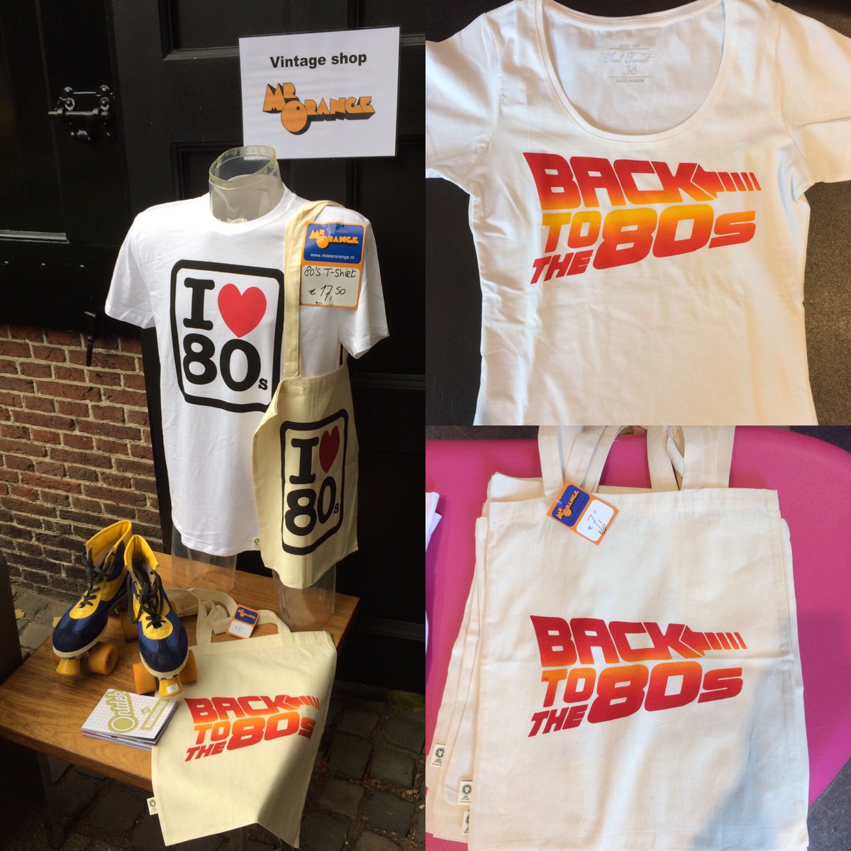 Mr.Orange pop-upstore in het koetshuis. Noord-Brabants museum!zelf gezeefdrukt met Wim Habraken!€17,50