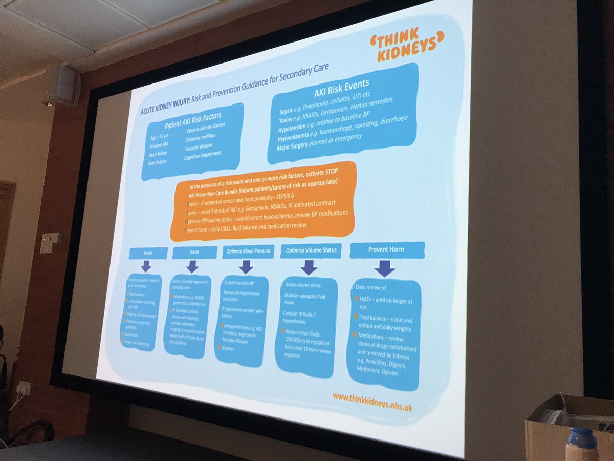 NWPreopNetwork's tweet photo. @wendy1oakes raising awareness of AKI with #nwpreop nurses https://t.co/dURZjPIaZM