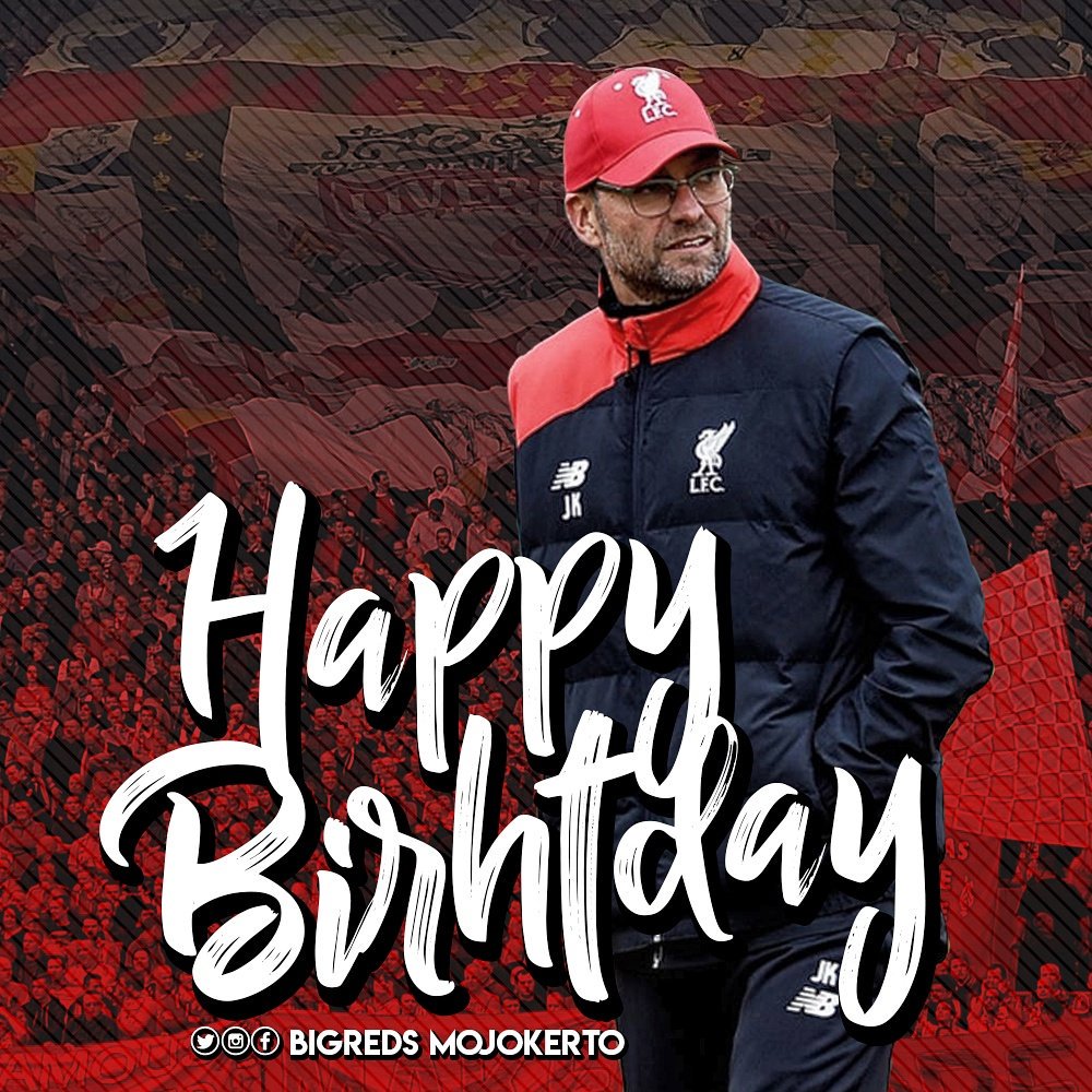 Happy 50th Birthday, Jürgen Klopp!!! 🎂🎂🎂