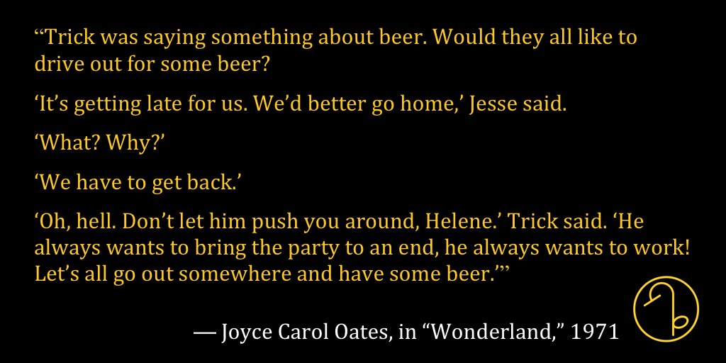 Happy Birthday American writer Joyce Carol Oates (June 16, 1938- ) 