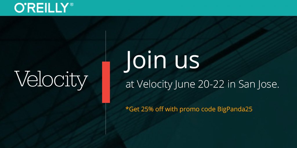 bigpanda's tweet image. Join the @bigpanda #ITOps team next week at @velocityconf in #SanJose at booth #712. Use code BigPanda25 for 25% off ow.ly/Rd5g30cDjyq