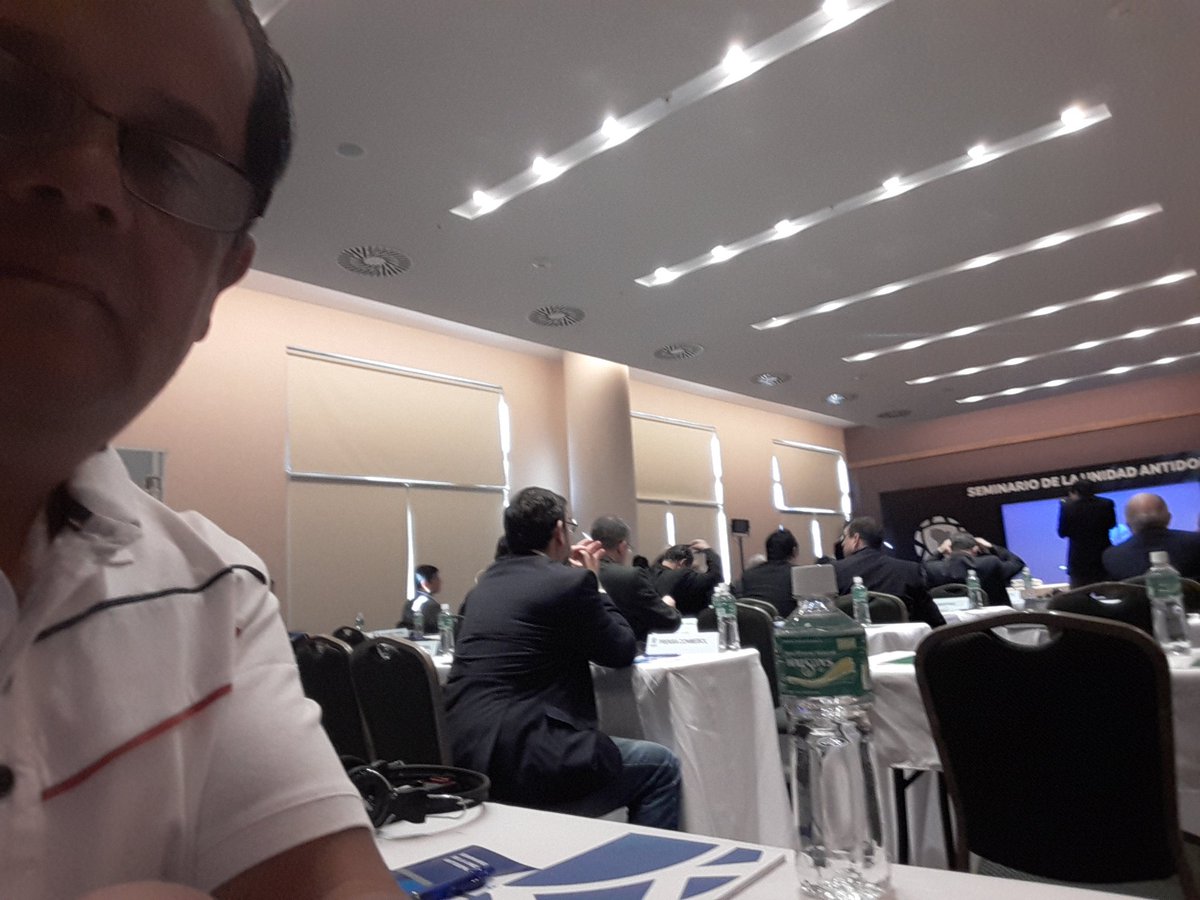 ireacosta's tweet photo. Seminario de la Unidad Antidopaje en el #Bourbom #Conmebol https://t.co/AZpJ9Y2oXf