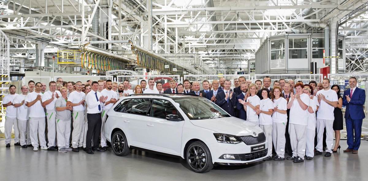 BrakeMagazine's tweet image. Double Jubilee: Škoda Celebrates Four Million Fabias And 500,000 Of Third Generation brakemagazine.co.uk/news/double-ju…