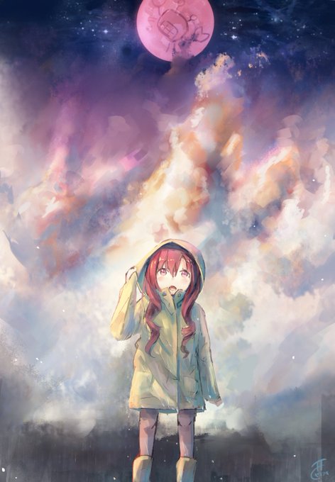 かにビーム(@kani_biimu)さんちのワトラちゃんさん。制服の設定ないかなって絵見てたら描きたくなったので 