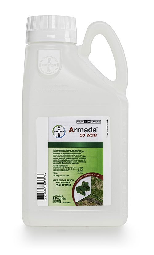 BayerLawn's tweet photo. A malnourished lawn can cause #rustdisease in late summer/fall. Nitrogen can help. Use #Armada as a back-up. https://t.co/JZRAXgce6e https://t.co/qYACUkzwRU