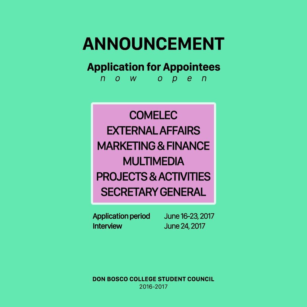 dbcscofficial's tweet photo. [Announcement]
If you are interested to apply, please get the resume here: https://t.co/zu8SS39qY8

Submit to: dbmanda_csc@one-bosco.org https://t.co/WdfSzbJTej