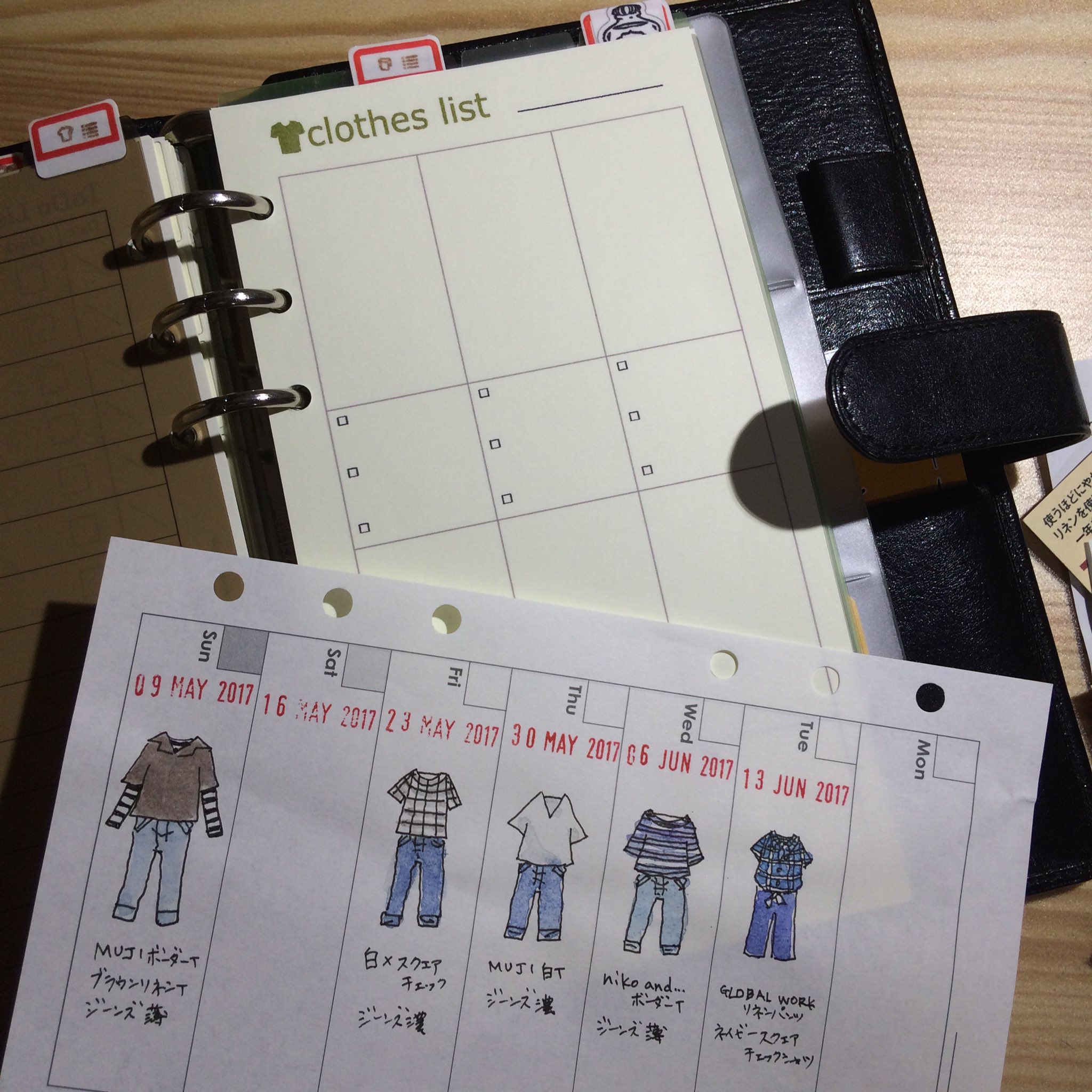 凸bujo 凸リフィル 自作リフィル Twitter