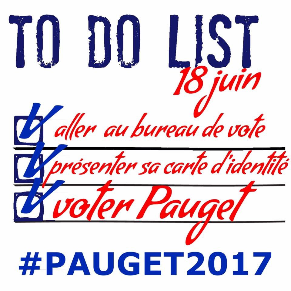 EricPAUGET1's tweet photo. Check List pour dimanche #Pauget2017 #circo0607 #Legislatives2017 #MajoritePourLaFrance https://t.co/TXc8B1hObd