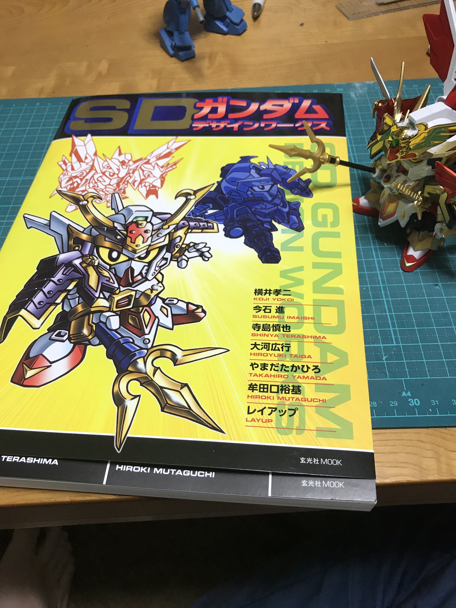 青木ハヤト בטוויטר Sdガンダムデザインワークス最高だった バトルスナイパーガンダムとか昔好きだったなー
