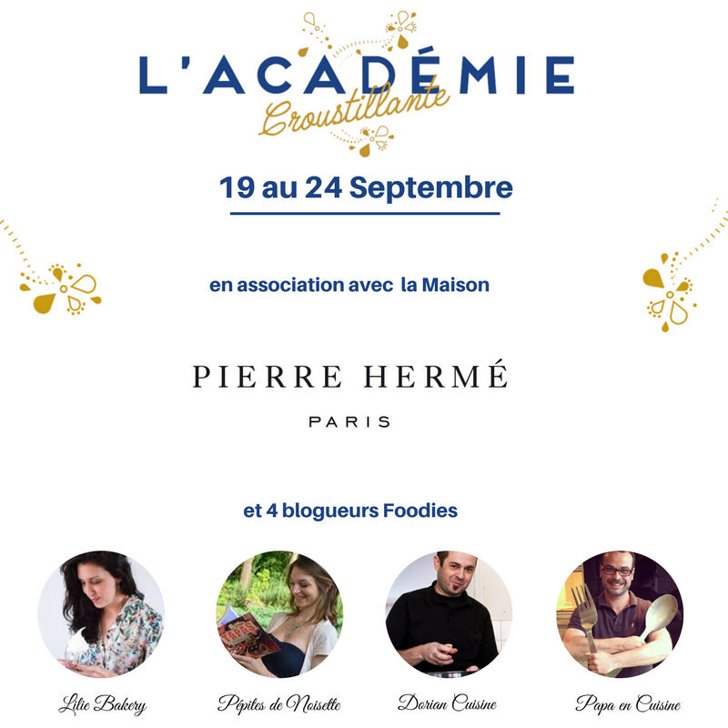 Gavottes lance son #academiecroustillante à Paris en Septembre!  Un événement auquel s'associe <a href="/PierreHerme/">Pierre Hermé Paris</a> Paris ! bit.ly/2rczswW