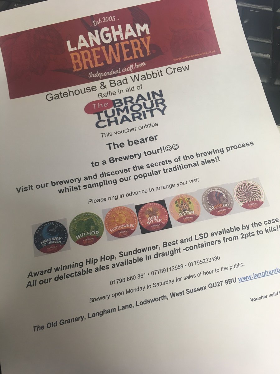 All ready for tomorrow's Shindig.

The raffle prizes are arriving 🤘🏼🤘🏼🤘🏼

<a href="/langhambrewery/">Langham Brewery</a>