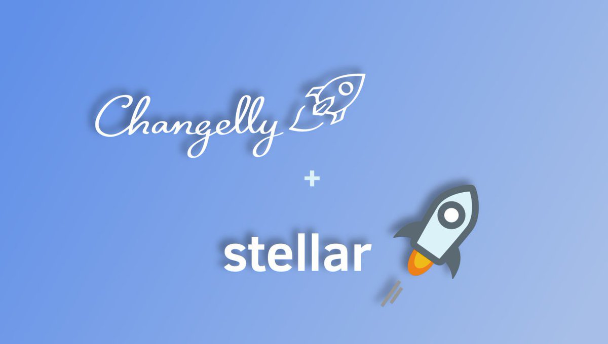 Changelly_team's tweet photo. Stellar is now available on Changelly to exchange instantly for #bitcoin, #ethereum and over 50 other coins! @StellarOrg $STR $XLM $ETH $BTC https://t.co/ZMMaifMJeg