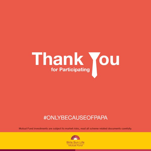 absl_amc's tweet photo. Thank you for sending in your #OnlyBecauseOfPapa entries. Our winners will be out soon! https://t.co/tChSlTUNG7