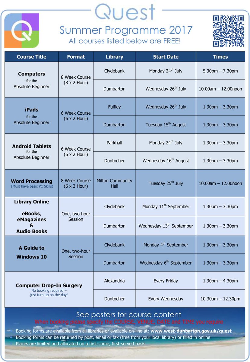 West Dunbartonshire Libraries tweet media