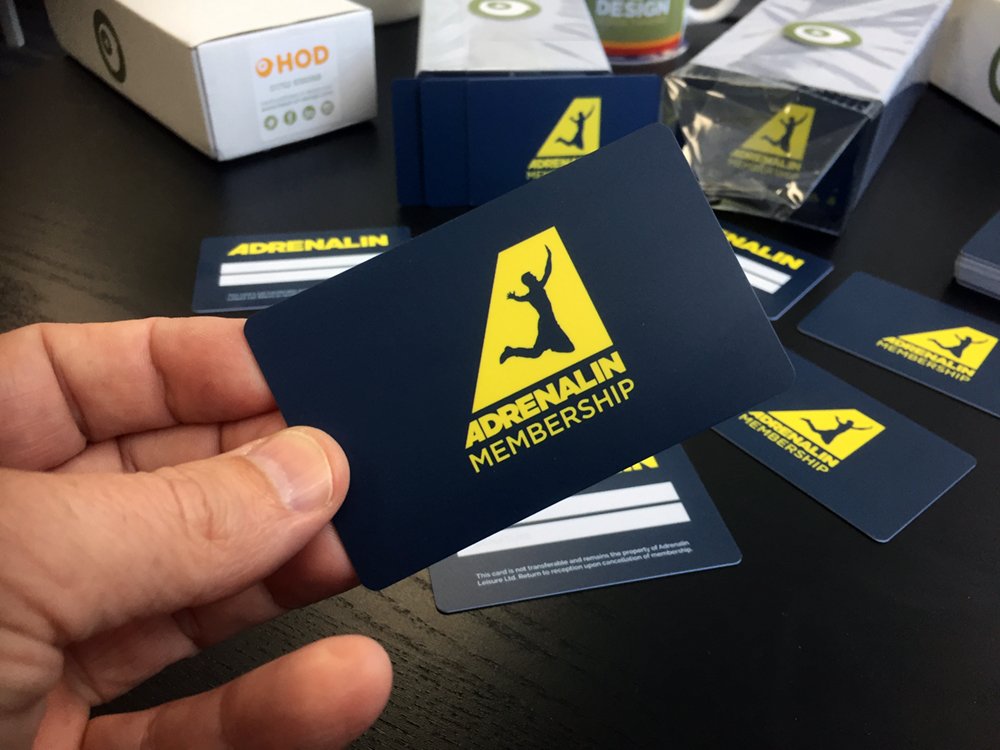 <a href="/adrenaleisure/">Adrenalin Leisure</a> - your gym membership cards have arrived &amp; they're looking fab! For more info call Adrenalin on 01752 717727. #FridayFeeling