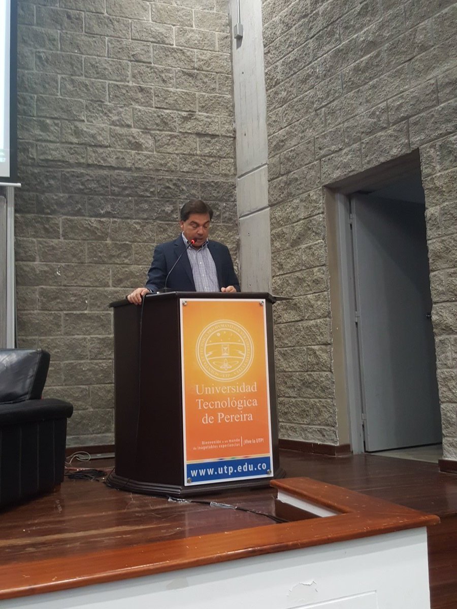 acofi's tweet image. Rector @UTPereira instala Foro sobre relación universidad - empresa organizado por @RedimecRed y @acofi