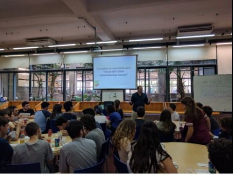 ort_crea's tweet photo. ¿Cómo escribir un guión?, ¿cómo producir un video? Alumnos de ORT Argentina se preparan para #ORTSTEMAwards https://t.co/igV4BXi5FB