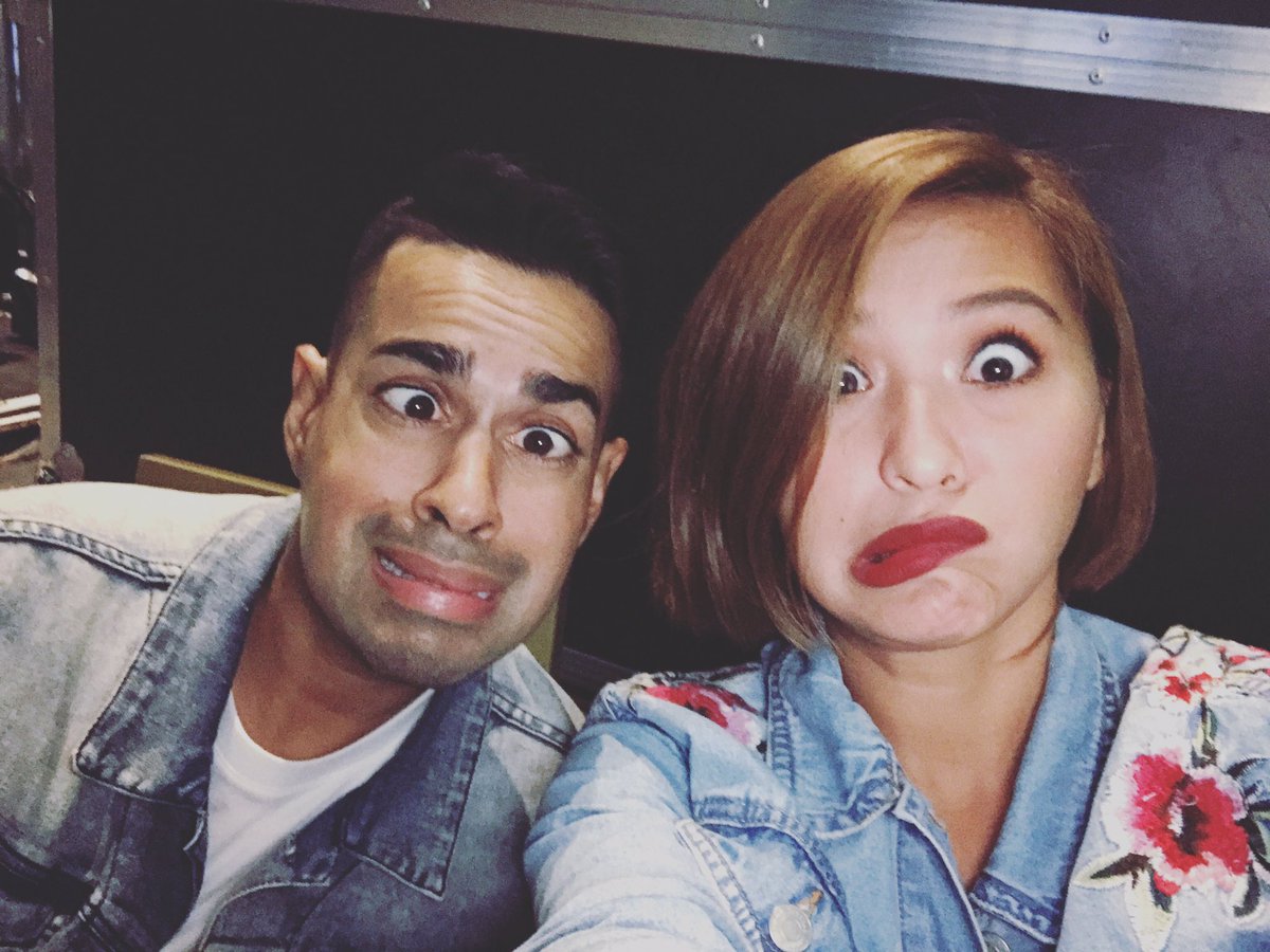 sam_yg's tweet photo. Hosting #WithThisOne tonight.. good luck sa amin.. at sa kanila narin 😝😜
•
•
@joycepring #HolcimBigNight2017 #Conrad https://t.co/oCdJ8gJLy1