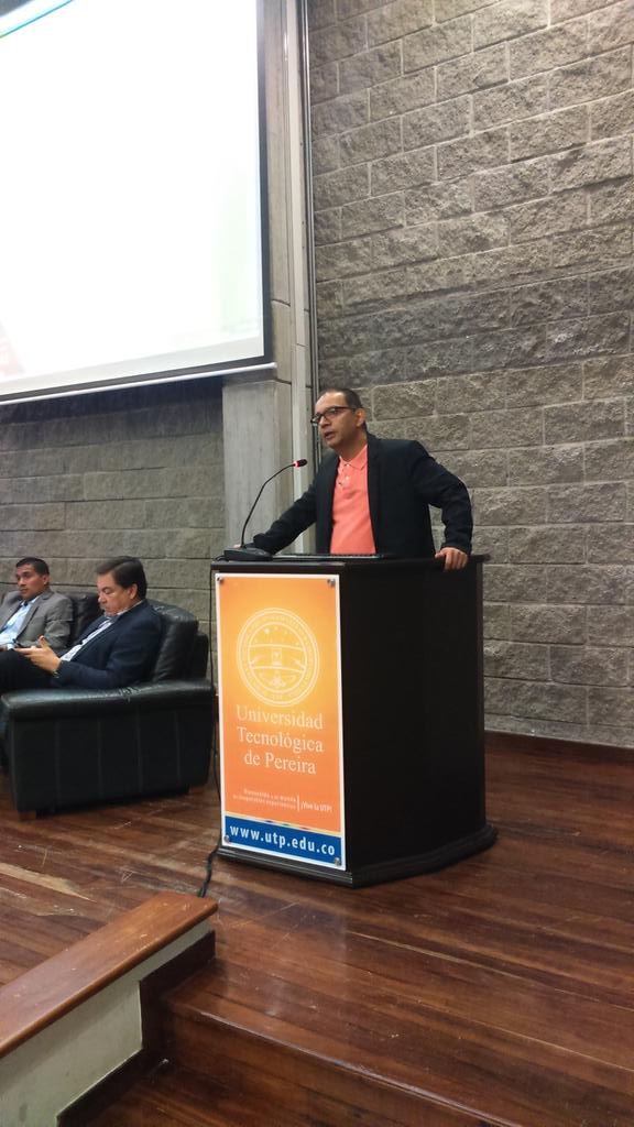 acofi's tweet image. Foro Relación Universidad Empresa @acofi Palabras de bienvenida Ing. Carlos Lozano @ingenieriauv @UTPereira
