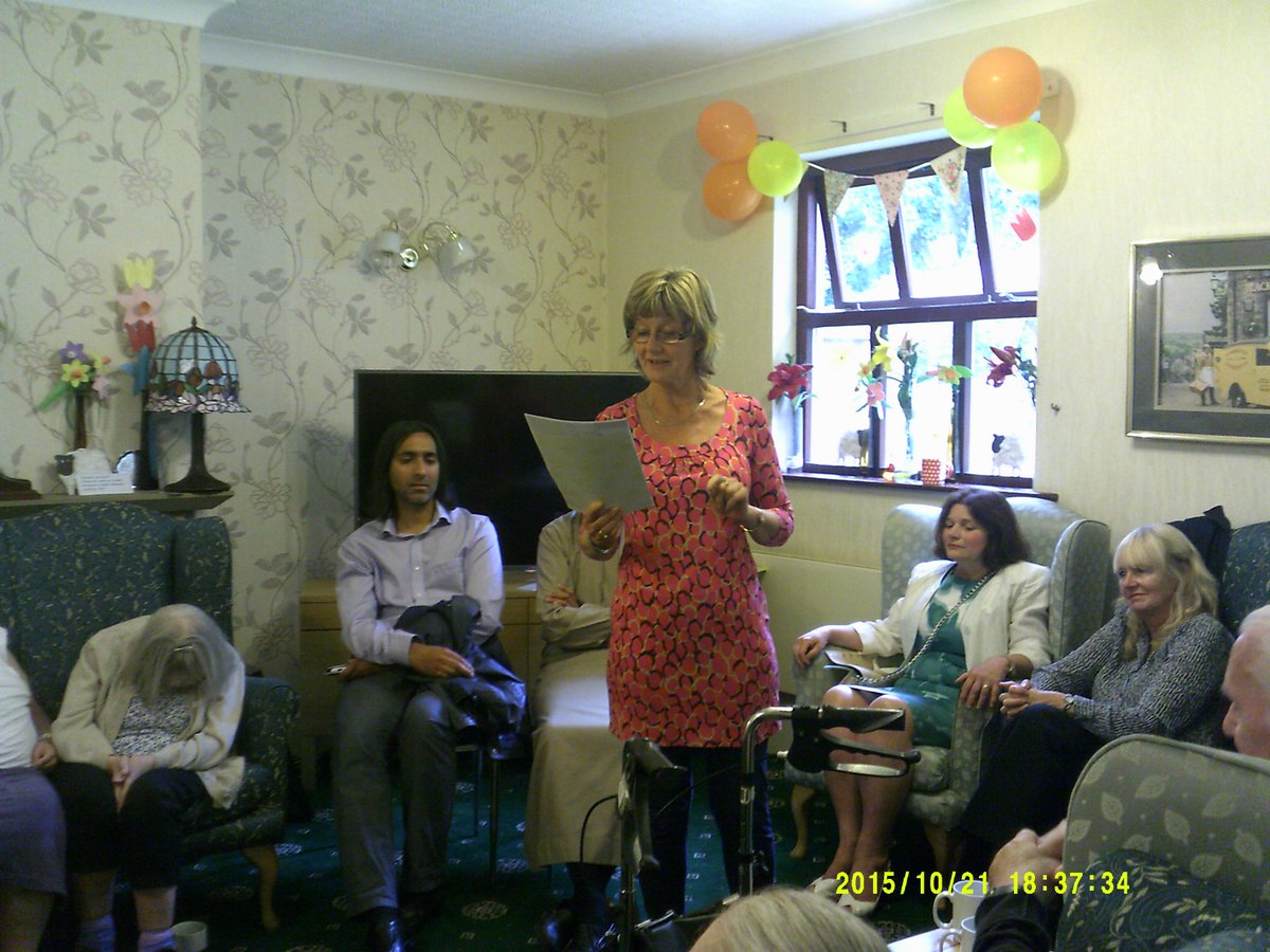 BankHall_care's tweet photo. Our residents enjoying a talk from the local mosque #IMAM and also a visit from our MP @JulieForBurnley @CareHomeOpenDay #CHOD2017 https://t.co/w8ThqqhLNb