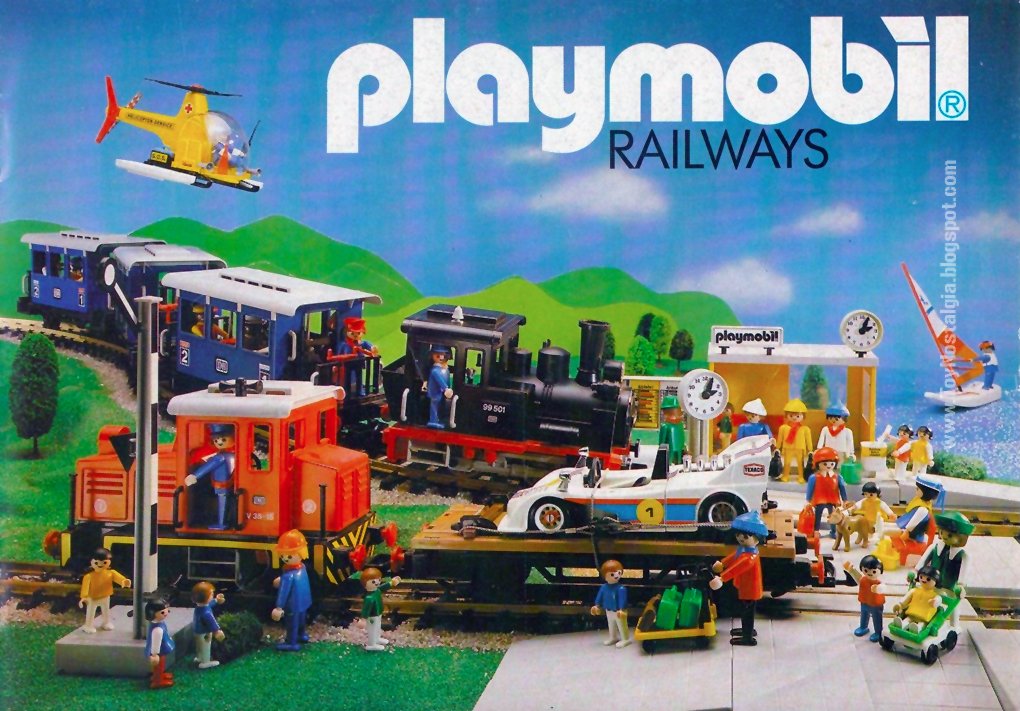 ToyNostalgia on Twitter: "Catálogo #Playmobil 1985 USA #vintage #catalog  #brochuredesign #USA #catalogue #railways #trenes #playmofan #playmofun  #playmonostalgia https://t.co/mApFYw8rrM" / Twitter