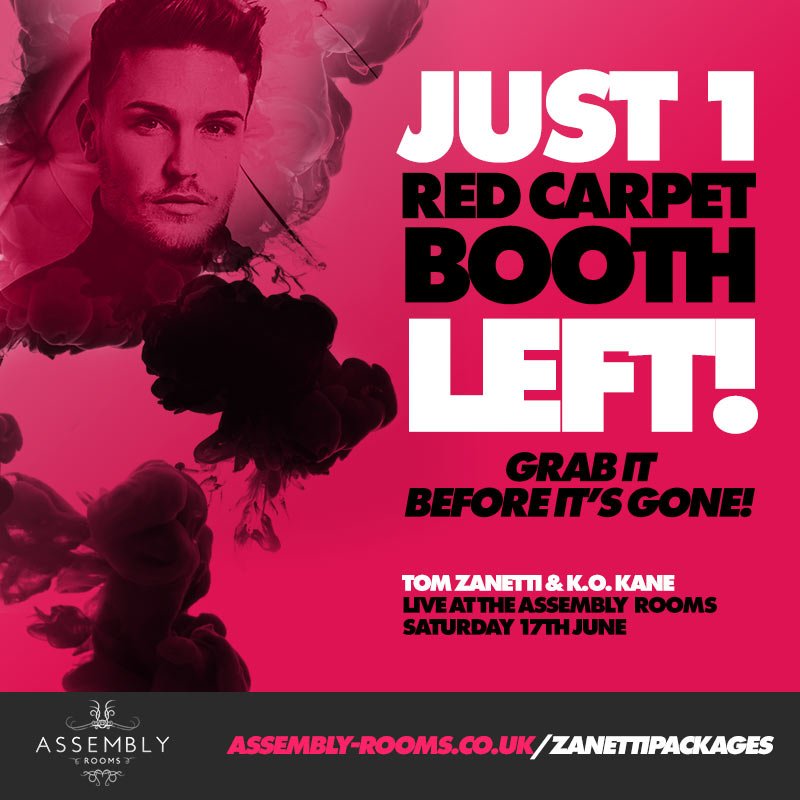 It could be yours!! 
assembly-rooms.co.uk/event/zanetti/