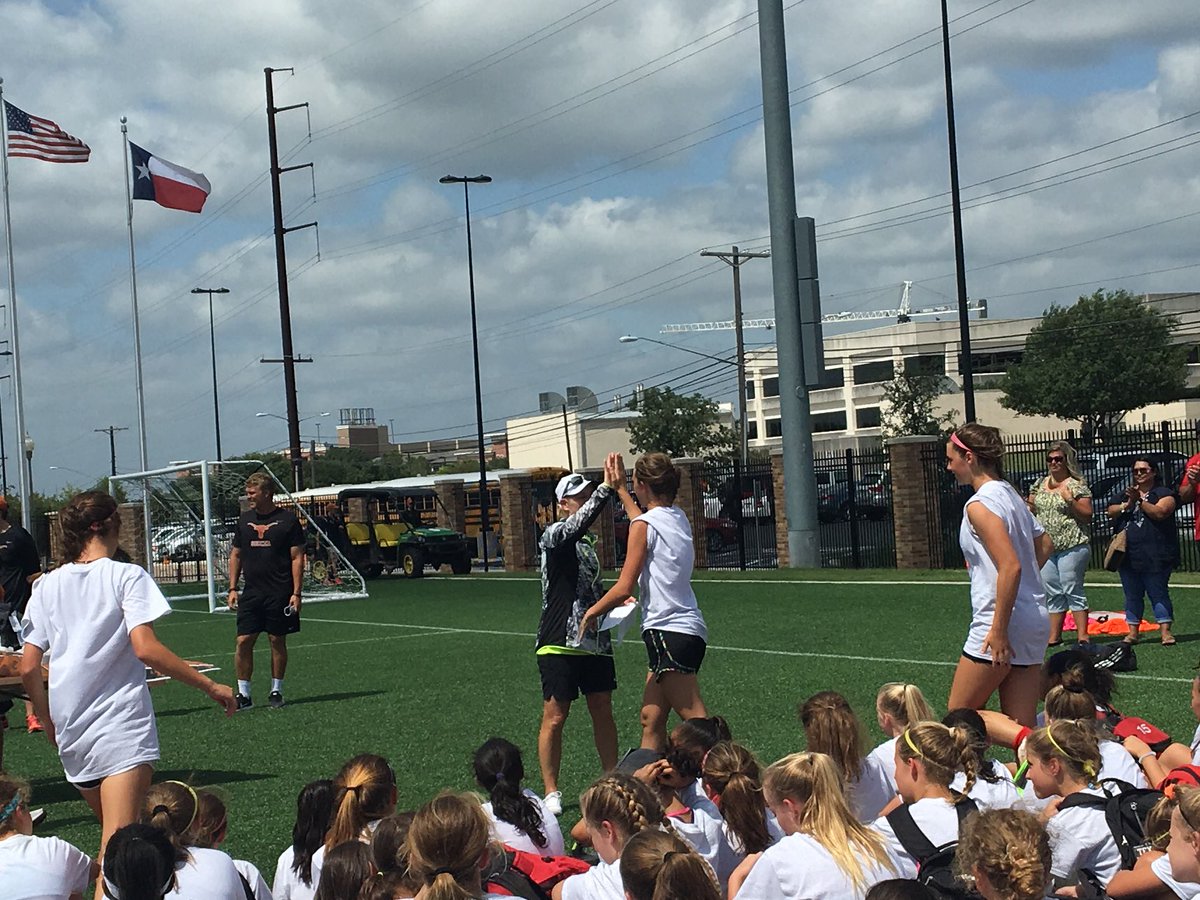 lsmiller77's tweet photo. Thank You to the staff, Coach Kelly and Kristine Lilly. Ashley will be back next year! @TexasSoccerCamp https://t.co/ymtb7bEhtv