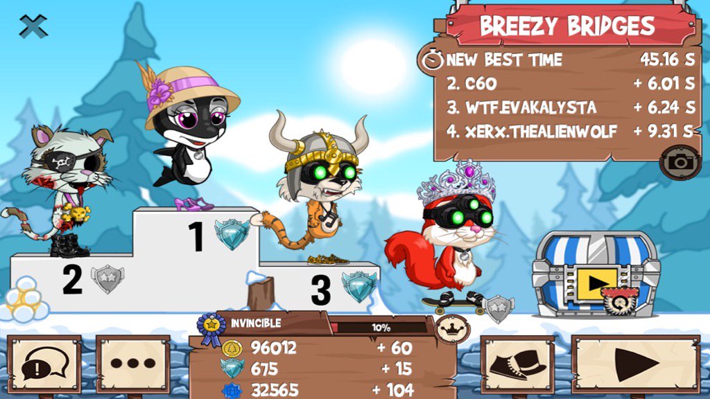 mewraFR2's tweet photo. Nbt ๐ All those guys just got washed #funrun2 #c60 #EvaKalysta #thealienwolf https://t.co/gFzQ58Qotc