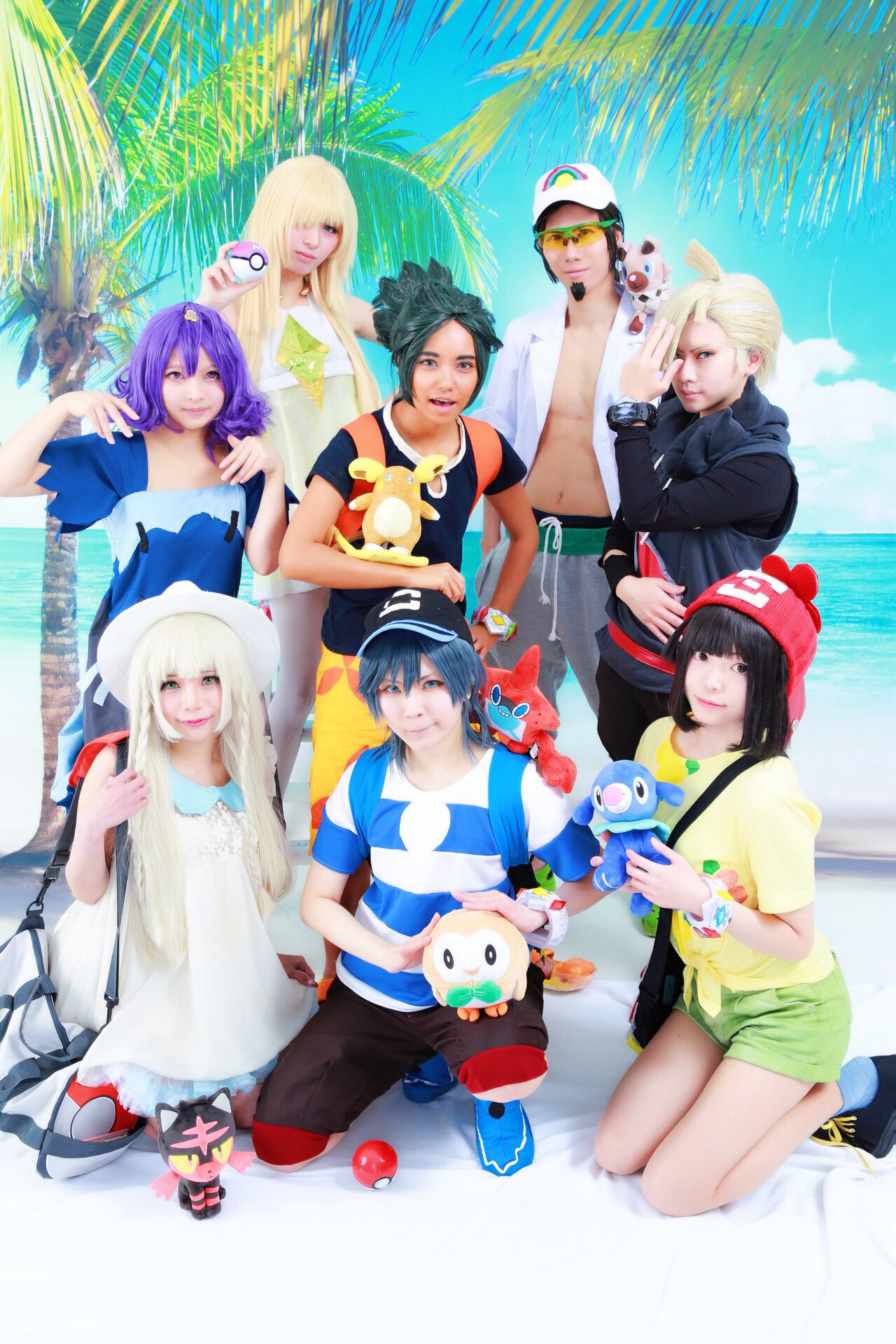 きゅうと 海にいる Sur Twitter 明日はポケモンサンムーン 合わせー 写真は前回参加させていただいたポケモンのときのやつ ポケモンサンムーン ハウ コスプレ ポケモン