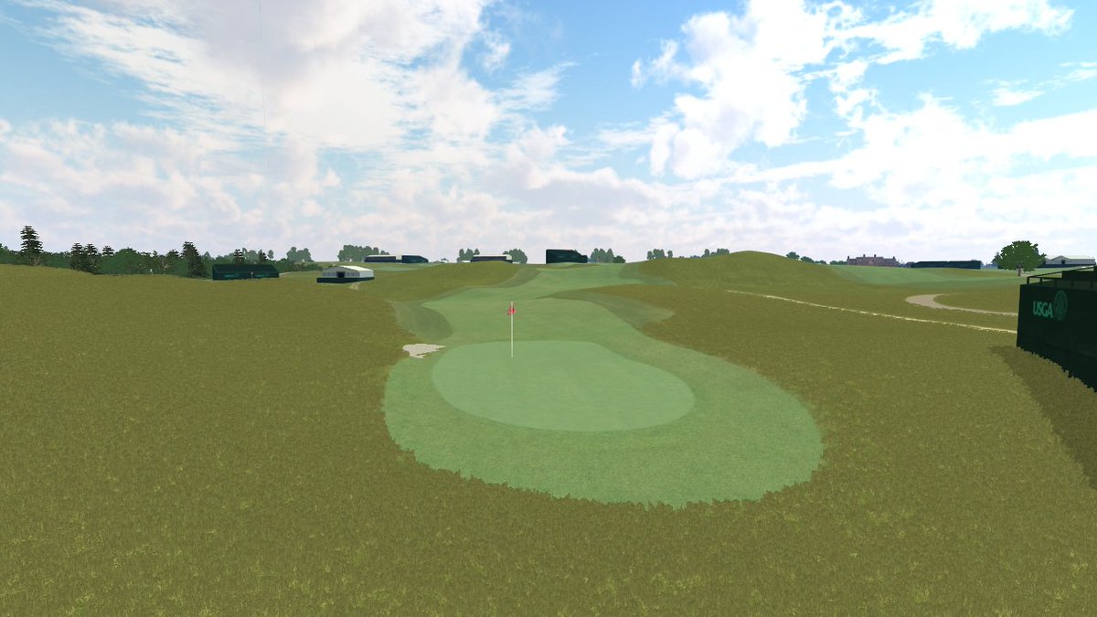 PinPointGolf's tweet image. enjoying @miketirico @MarkRolfing &amp;amp; Justin Leonard previewing the course and round 2 @GolfChannel @usopengolf #golf #usopen