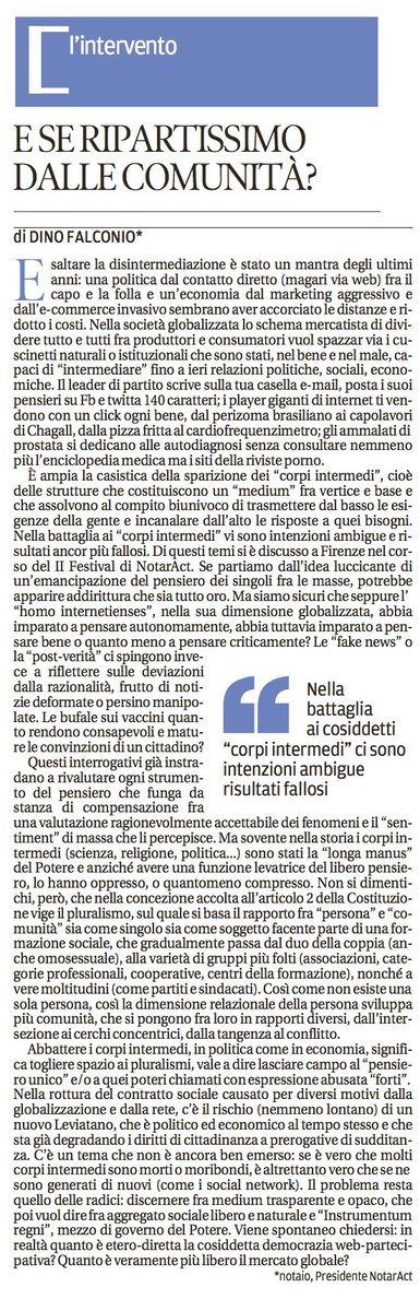 DinoFalconio's tweet photo. Da IL TIRRENO di oggi 16 giugno 2017 @VicinanzaL @gu_epifani @robersperanza @rossipresidente @RivistaPARADOX https://t.co/TCUR2qsNyE