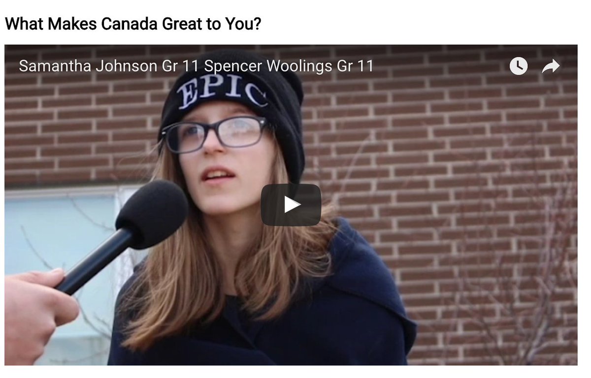 marciduncan's tweet photo. What makes Canada great to you? Watch #SCDSBlive to hear @NPSSnews student videos streamed live: https://t.co/nTTtTXgFEM #SCDSB https://t.co/apKoSYG4iD