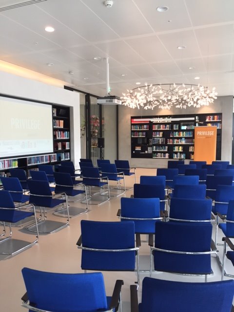 NautaDutilh's tweet photo. Last preparations for the #privilegeXL broadcast of @privilege010 at @radiobrasa live from our office! #FIRSTRotterdam https://t.co/1SXv5mFaPL