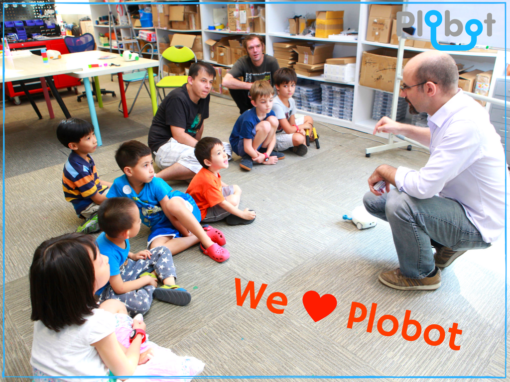 Plobot is perfect for the classroom, teach your little students to program. -> plobot.com