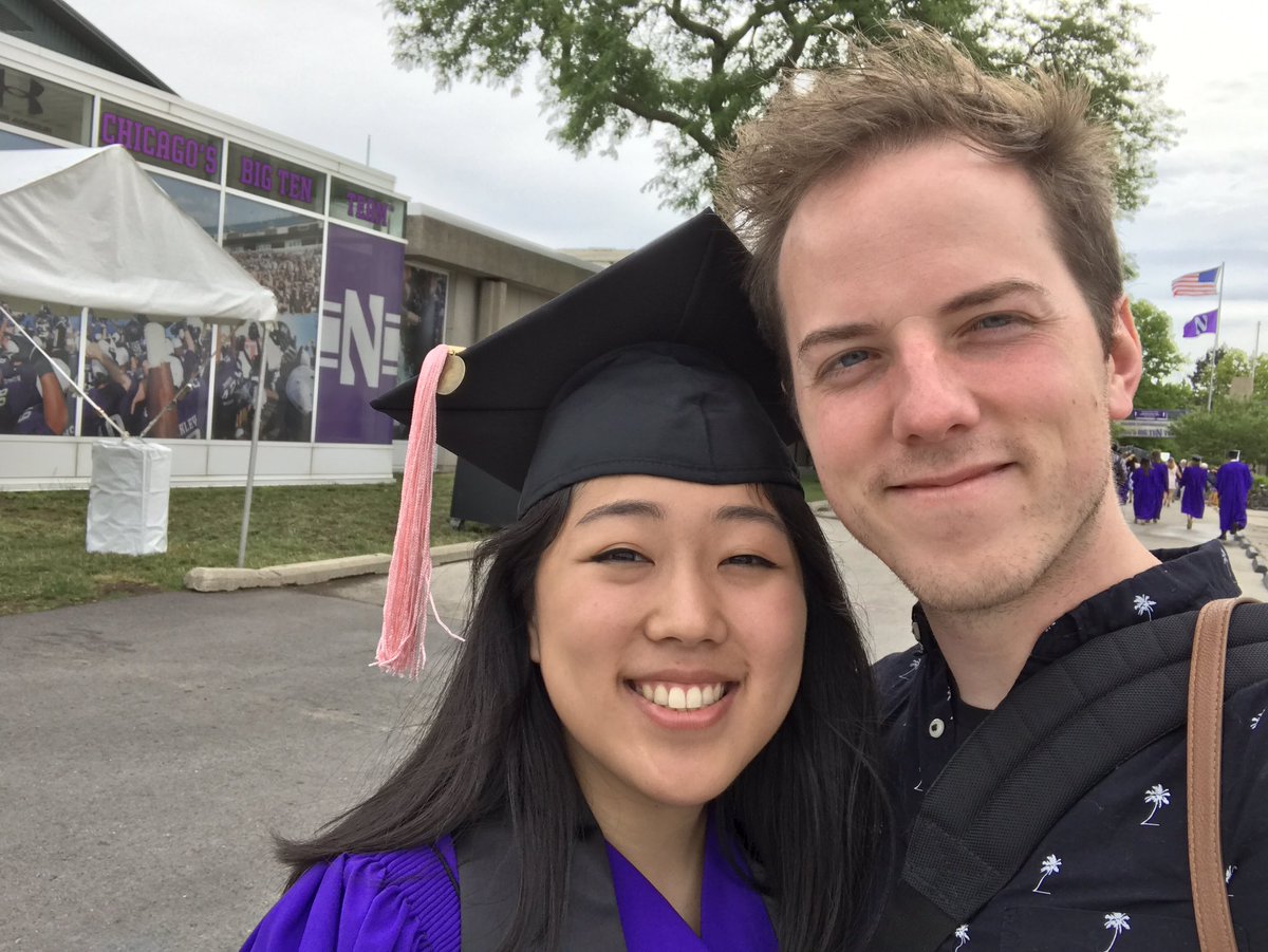 Thegilaboy's tweet photo. Way to go Kate, so proud of you! #NU2017 #northwestern https://t.co/1gKzsCwrct