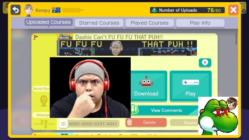 KempyGaming's tweet photo. @DashieXP get your PUH Focus on
#dashiemaker
ID: 60B2-0000-0337-A941 https://t.co/1iMPc1RftC