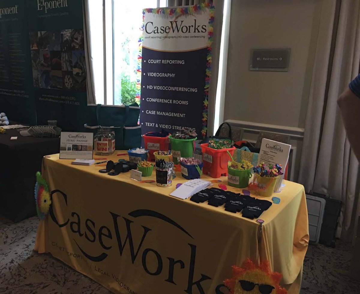 CaseWorks_Inc's tweet photo. CaseWorks is proud to be a Gold Sponsor of the North Carolina Association of Defense Attorneys Annual Meeting!!! https://t.co/u9Jr0BHCVp