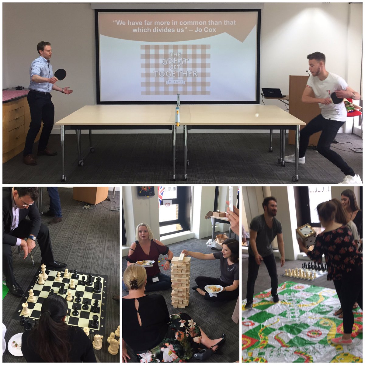 Tim_Snaith's tweet photo. RT @ws_law: Our #GreatGetTogether was a big success at lunchtime. The firm united for a great cause 👏 #MoreInCommon https://t.co/hk7EXpcJsi