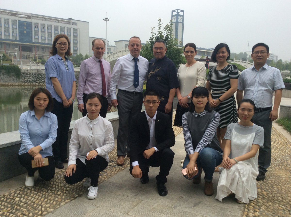 <a href="/swccollege/">South West College</a> international team strengthening their partnerships in China on their recent visit to Xiangyang Vocational and Technical College