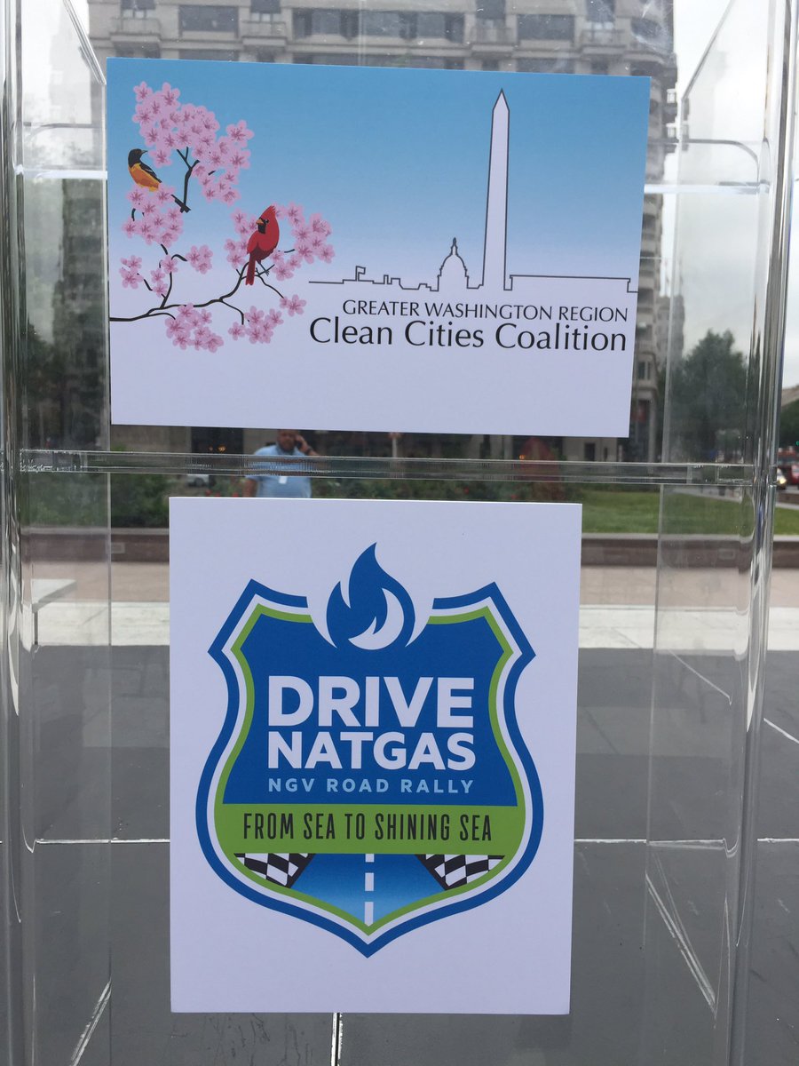 TransportProj's tweet photo. Thanks to @GWRCCC for helping organize our #NGVRoadRally grand finale! #NGVs #NaturalGas #AltFuels #natgas https://t.co/IjU8hGGWZ8