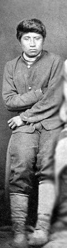 Will_M_Miller's tweet image. 15 Jun1873- #Modoc Curley Headed Jack kills himself @ Stukel Ford on the Lost River (OR), while prisoner on way to Ft. Klamath.
#ModocWar