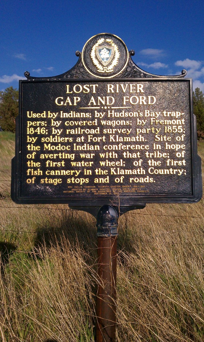Will_M_Miller's tweet image. 15 Jun1873- #Modoc Curley Headed Jack kills himself @ Stukel Ford on the Lost River (OR), while prisoner on way to Ft. Klamath.
#ModocWar