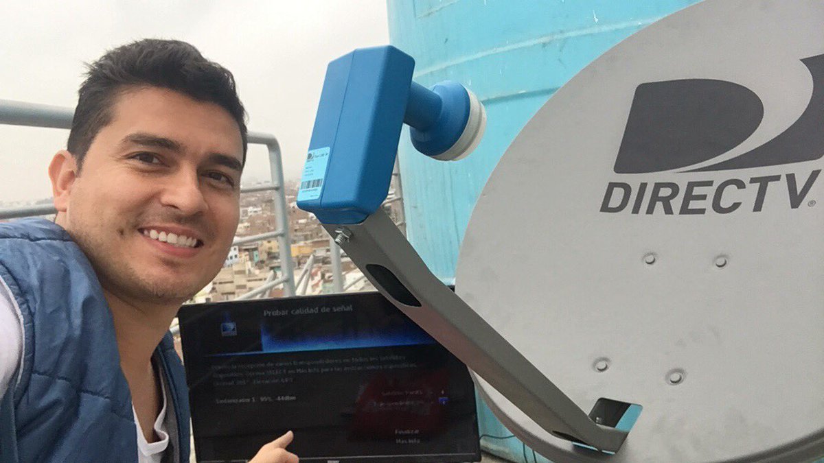 jkcarmona's tweet photo. @DIRECTVPeru "Feliz de instalar mi kit prepago" 😜👍🤝📡#DIRECTV #DIRECTVPeru https://t.co/iICAjT7rBe