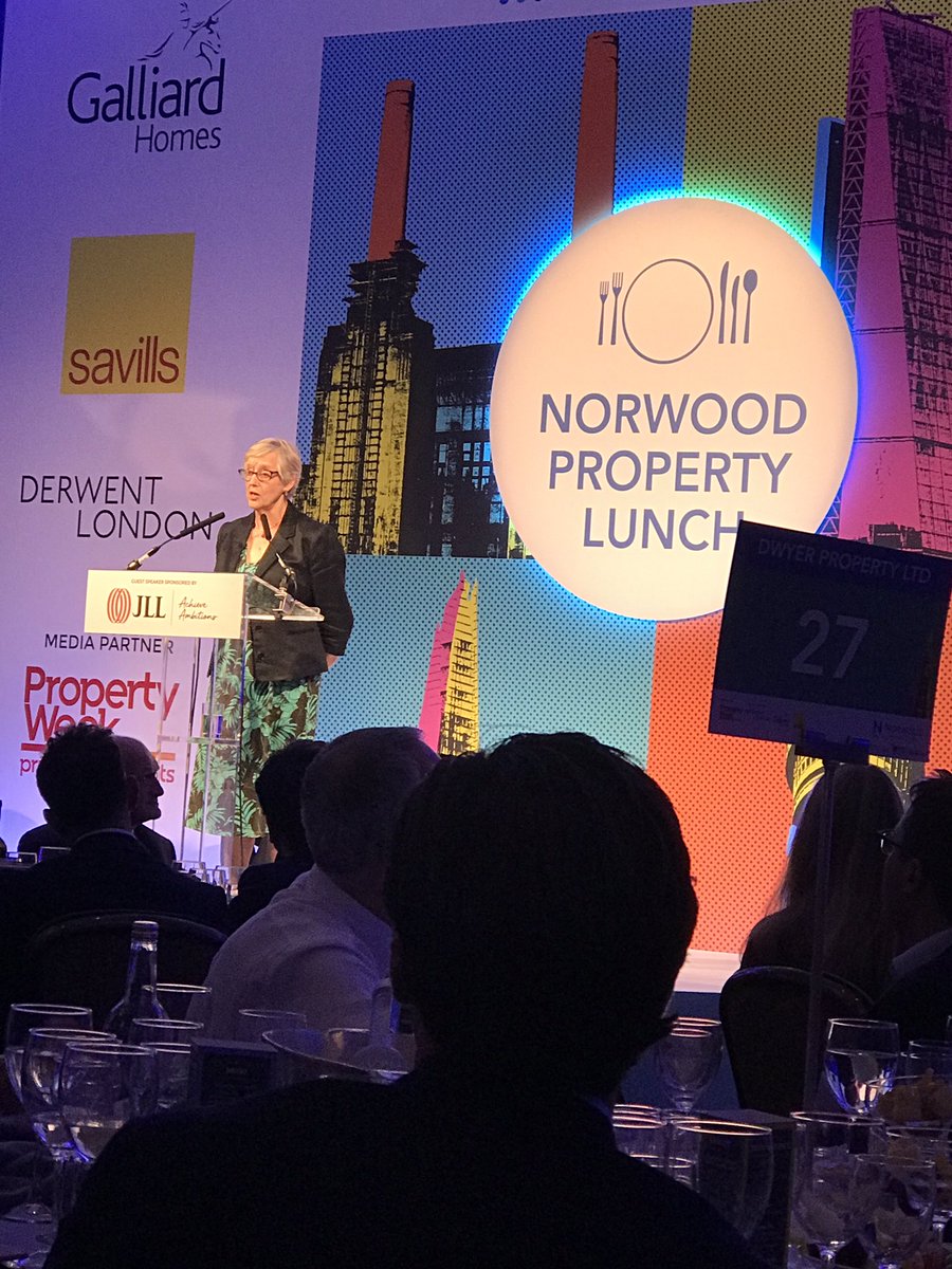 GrafLondon's tweet photo. Dame Stella Rimington former #MI5 chief enraptures audience @ NorwoodPropertyLunch @HiltonParkLane. Invited courtesy of @KateDonneky Rhodium https://t.co/IgdJIX971R