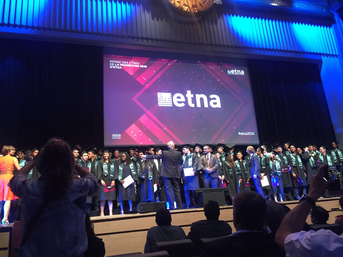 Etna_Alumni's tweet photo. Félicitations a toutes et tous !!!!!!! #etna2016 https://t.co/0uWKNyW2ul