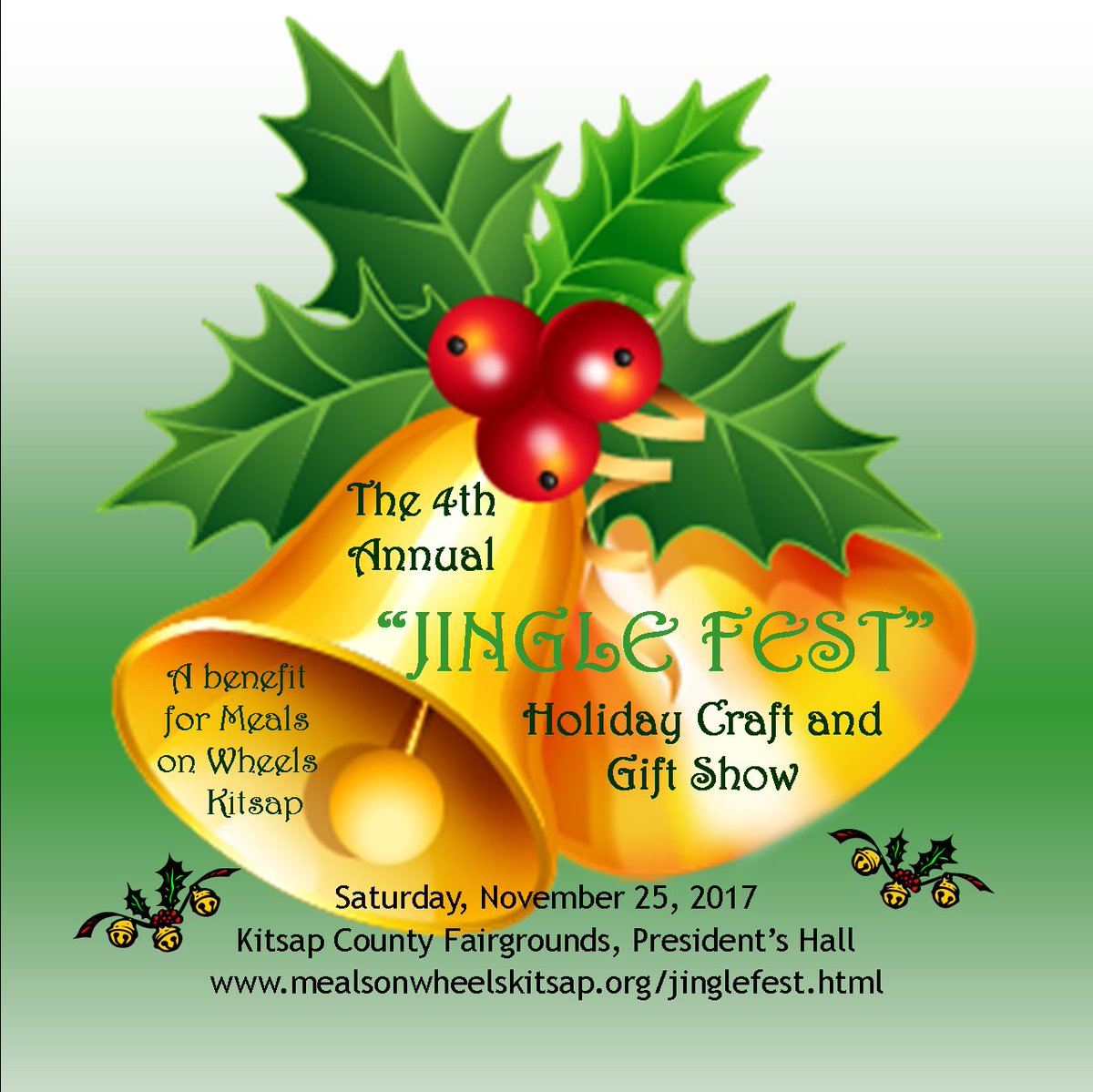 MOWkitsap's tweet photo. Early call 4 #KitsapWA #crafters #artisans. 4th Annual #JingleFest happening Nov 25. Support a great cause! Info >> https://t.co/646svsMALo https://t.co/VVfnahLnRu